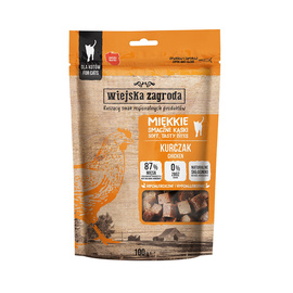 Wiejska Zagroda Cat Treats: Soft, Tasty Chicken Bites, 100 g