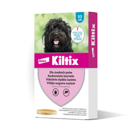 Elanco Kiltix Flea and Tick Collar for Dogs, 53 cm Long