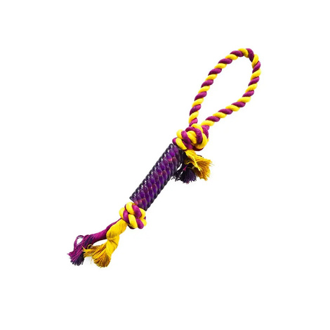 Buba Dog Toy: TPR Chew Toy on a String, 41 cm