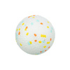 Trixie Light &amp; Strong Bouncing Ball Dog Toy, White/Multicolored, 6.5 cm