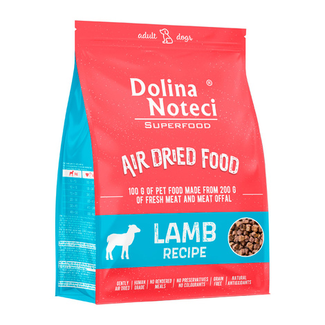 Dolina Noteci Superfood Lamb Dish, Dried Dog Food, 1 kg