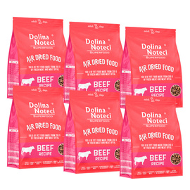 Dolina Noteci Superfood Beef Dog Food, Dry, 6 x 1 kg