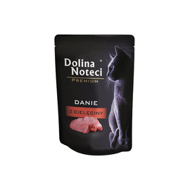 Dolina Noteci Premium Wet Cat Food: Veal Dish, 85 g