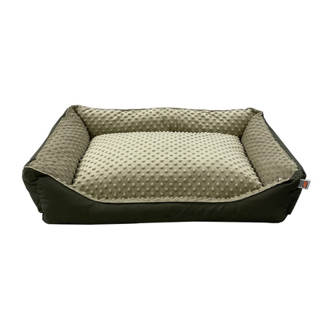 Pupilarni Sofa Bed for Medium Dogs, Size M, Olive Green