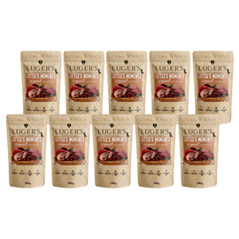 Luger's Little's Moments Wet Dog Food for Small Breeds with Quail and Cranberry, 10 x 150 g Set