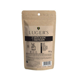 Luger’s Dry Dog Food with Rabbit and Turkey, 100 g