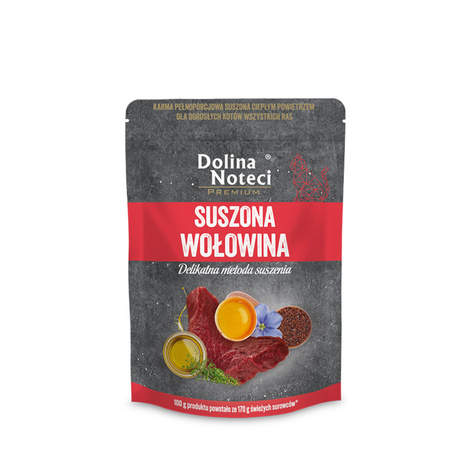 Dolina Noteci Premium Dry Cat Food with Beef, 150 g