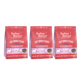 Dolina Noteci Superfood MINI Lamb and Shrimp Meal—Dried Dog Food, 3 x 1 kg Set