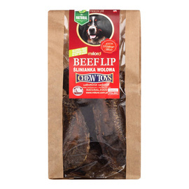 Milord Dried Beef Cheeks—A Dog Treat, 400 g
