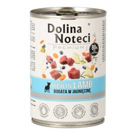 Dolina Noteci Premium Wet Dog Food, Rich in Lamb, 400 g Can, LIMITED EDITION