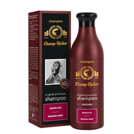 Champ-Richer Dog Shampoo for Brown Coats, 250 ml