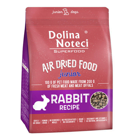 Dolina Noteci Superfood Rabbit Junior Dry Dog Food 1 kg
