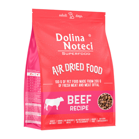 Dolina Noteci Superfood Beef Dog Food, Dry, 1 kg