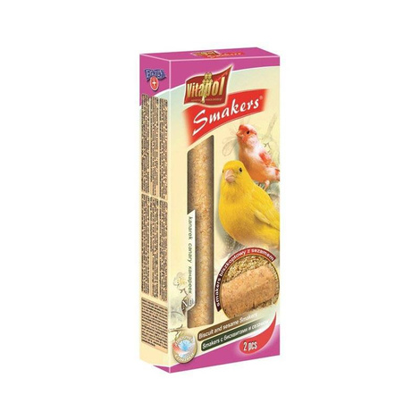 Vitapol Smakers Sesame Sponge Cake—Canary Bird Food, 2-pack