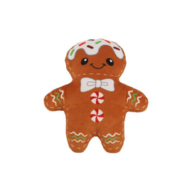 Christmas Buba! Mr. Gingerbread Mini Dog Toy