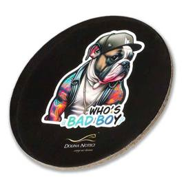 Dolina Noteci 's "Who's a Bad Boy" Cork Coaster