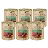 Luger's Daily Pleasures Wet Dog Food with Wild Boar and Pumpkin, 6 x 800 g Set