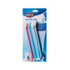 Trixie Double-Sided Toothbrushes for Dogs or Cats, 4-Pack