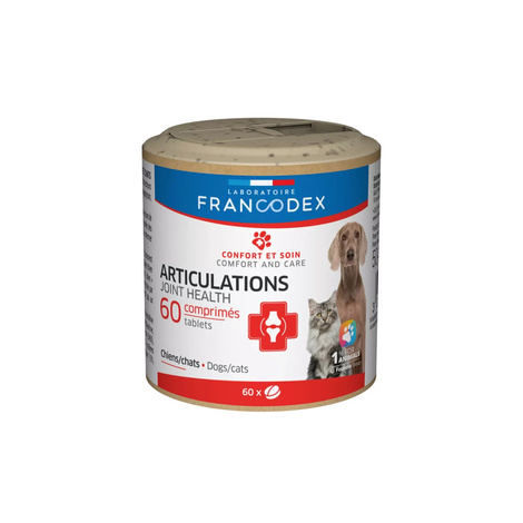 Francodex Healthy Joints Supplement for Dogs and Cats, 60 tablets