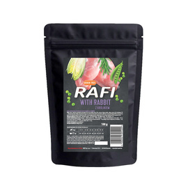 Rafi Dry Dog Food with Rabbit, 100 g