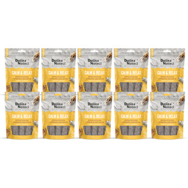 Dolina Noteci Smart Chews Calm & Relax Functional Dog Chews to Help Reduce Stress, Set of 10 x 7 pieces