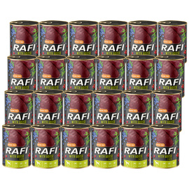 Rafi Wet Dog Food with Duck, 400 g