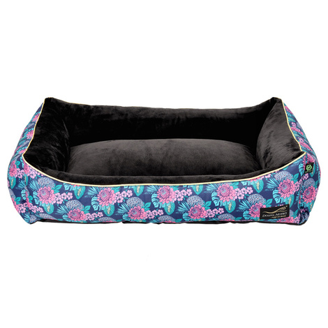 Dolina Noteci -Design Dog Bed, Size L, Floral Corner