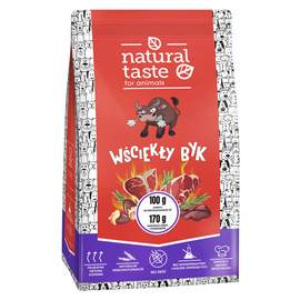 Natural Taste "Raging Bull" Dry Dog Food, 5 kg