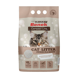 Żwirek dla kota Certech Super Benek Active Uniwersalny Naturalny 5 L