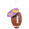 Zolux Dog Chew Toy – Rugby Ball, 7.6 cm
