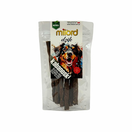 Milord Dog Treats: Wild Boar Kabanos Sausages, 80 g