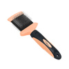 Over Zoo Double-Sided Flexible Brush for Gentle Grooming of Dog or Cat Coats, Size S