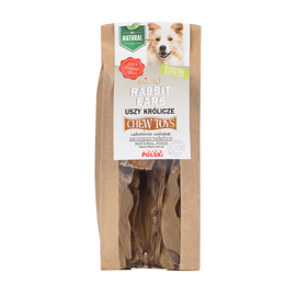 Milord Dog Chew Toy: Rabbit Ears (Fur-Free), 150 g