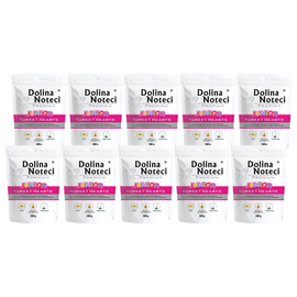 Dolina Noteci Premium Junior Wet Dog Food, Rich in Turkey Hearts, 10 x 300 g Pack