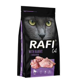 Rafi Cat Dry Cat Food with Rabbit, 7 kg