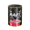 Rafi Cat Adult Wet Cat Food with Veal, 400 g