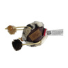 Eco-leather and eco-fur ball - cat toy 
