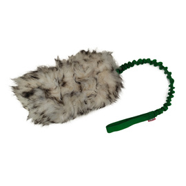BUBA Sheepskin Dog Tug Toy with Shock Absorber, 100 cm