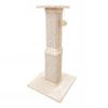 Gaczoo Cat Scratcher, Light Gray, 50 x 50 x 96 cm