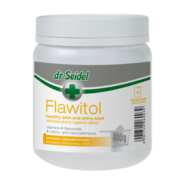 Dr. Seidel Flawitol Dietary Supplement for Healthy Skin and a Beautiful Coat, Powder, 400 g