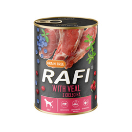 Rafi Wet Dog Food with Duck, 400 g