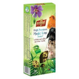 Vitapol Smakers Magic Line Food for Rodents and Rabbits with Cucumber, 90 g, 2-pack