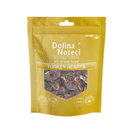 Dolina Noteci Natural Treats Turkey Hearts—Turkey Hearts Dog Treats, 150 g