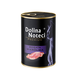 Dolina Noteci Premium Wet Cat Food Rich in Rabbit, 400 g