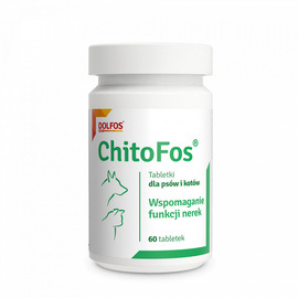 Dolfos Chitofos Kidney Support Supplement for Dogs and Cats, 60 tablets