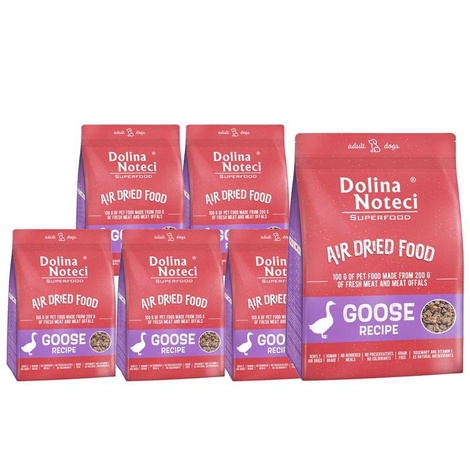 Dolina Noteci Superfood Goose-Based Dried Dog Food, 6 x 1 kg