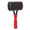 Trixie Double-Sided Plastic Brush, 10 × 17 cm