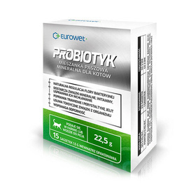 Eurowet Probiotic for Cats, 15 sachets, 1.5 g