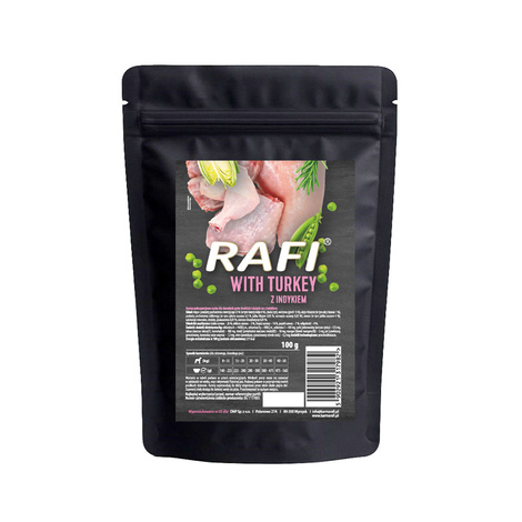 Sucha karma dla psa Rafi z królikiem worek 10 kg