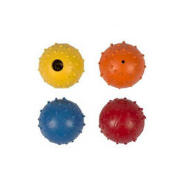 DUVO+ Rubber Ball Toy with Bell, 5 cm